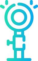 Light Creative Icon Design vector