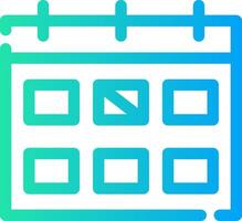 Line Different Gradient Design vector