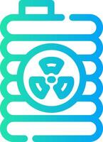 Nuclear Creative Icon Design vector