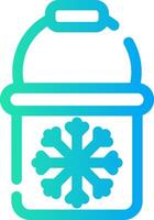 Frozen Bait Creative Icon Design vector