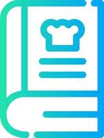 Recipes Creative Icon Design vector