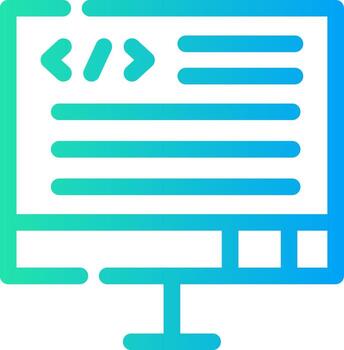Code Creative Icon Design vector