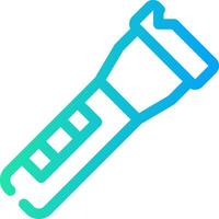 Flashlight Creative Icon Design vector