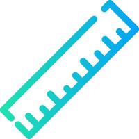 Ruler Creative Icon Design vector