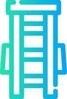 Ladder Creative Icon Design vector