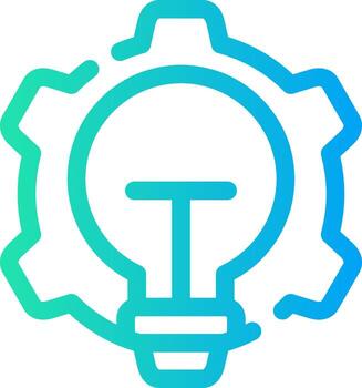 Solution Creative Icon Design vector
