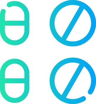 línea diferente degradado diseño vector