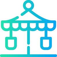 Carousel Creative Icon Design vector