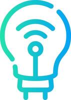 Smart Light Creative Icon Design vector
