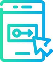 Landing Page Creative Icon Design vector