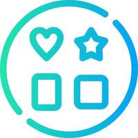 Shape Toy Creative Icon Design vector