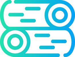 Log Creative Icon Design vector