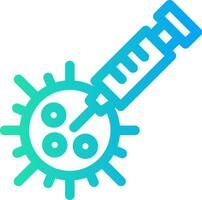 Vaccination Creative Icon Design vector