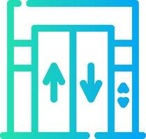Elevator Creative Icon Design vector