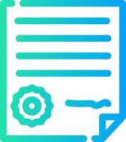 línea diferente degradado diseño vector