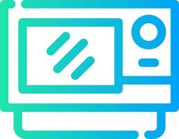 Microwaves Creative Icon Design vector