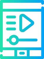 Interactive Content Creative Icon Design vector