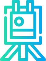 Canvas Creative Icon Design vector