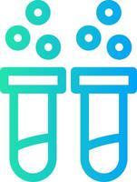 Test Tube Creative Icon Design vector