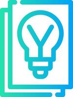 Plan Creative Icon Design vector