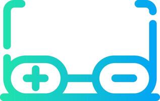 Medical Glasses Creative Icon Design vector