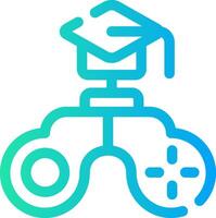 Gamification Creative Icon Design vector