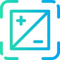 Exposure Creative Icon Design vector