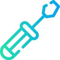 Screwdriver Creative Icon Design vector