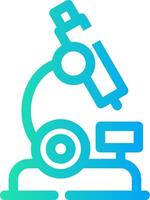 Microscope Creative Icon Design vector