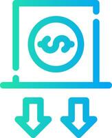 Deposit Creative Icon Design vector