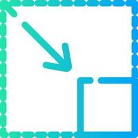 Downsizing Creative Icon Design vector