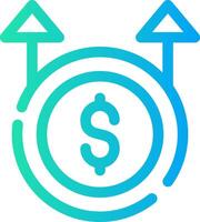 Cost Creative Icon Design vector