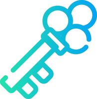 Key Creative Icon Design vector