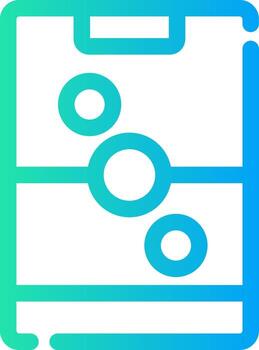 Line Different Gradient Design vector