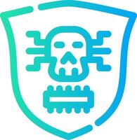 Malware Creative Icon Design vector