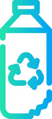 Water Bottle Creative Icon Design