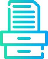 Project Inbox Creative Icon Design vector