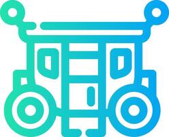 Carriage Creative Icon Design vector