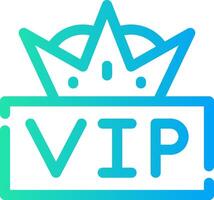 VIP Creative Icon Design vector