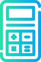 Line Different Gradient Design vector