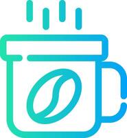 Line Different Gradient Design vector