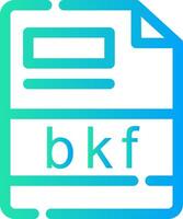 bkf Creative Icon Design vector