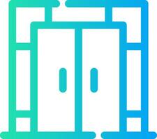 Door Creative Icon Design vector