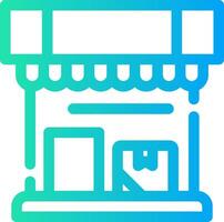 Store Creative Icon Design vector