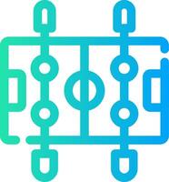 Line Different Gradient Design vector