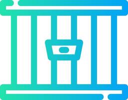 Jail Creative Icon Design vector