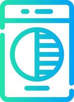Color Contrast Creative Icon Design vector