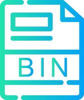 BIN Creative Icon Design vector