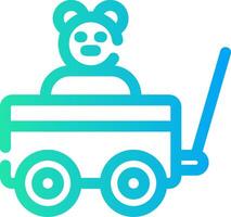 Cart Creative Icon Design vector