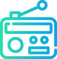 Radio Creative Icon Design vector